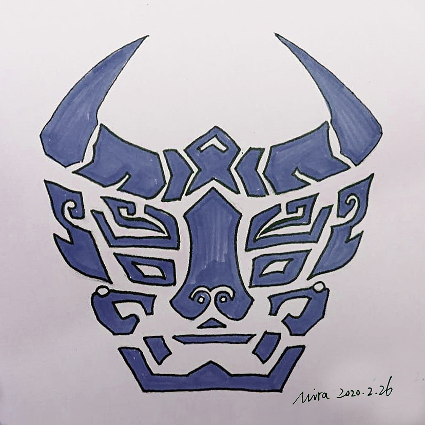 姑苏蓝氏卷云纹.