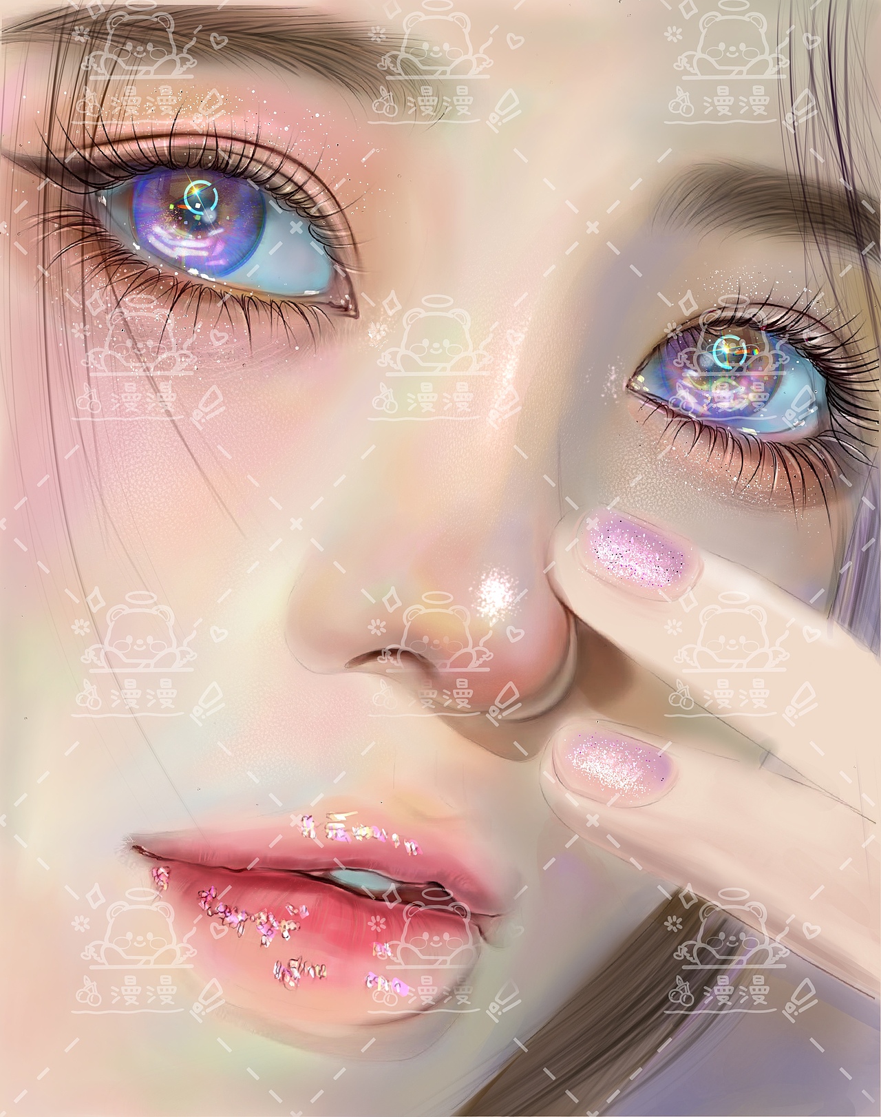 半厚涂头像（图ZMzczNDA1MDE2） - 艺术插画 - 站酷设计师Z66874852原创素材 - 站酷ZCOOL