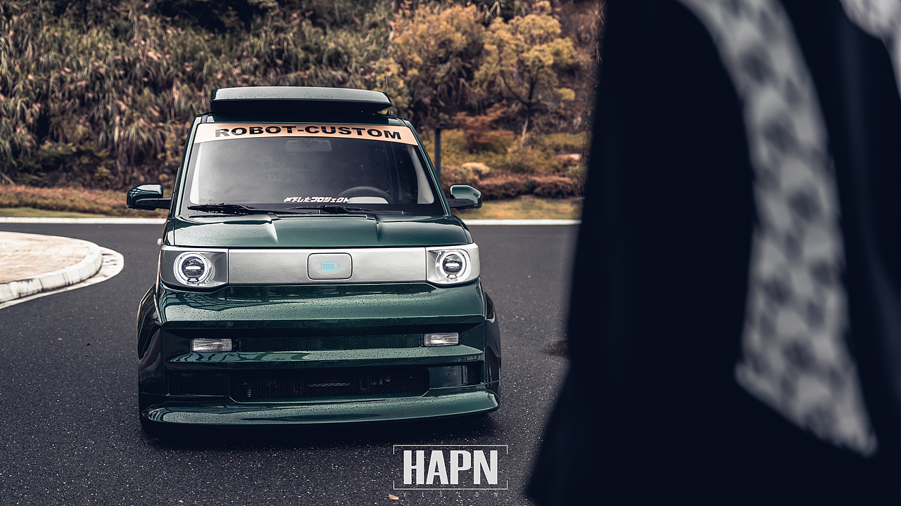 五菱Mini EV宽体改装【HAPN VISION】（图ZMjY4NDczNjUy） - 产品摄影 - 站酷设计师ascmo原创素材 - 站酷ZCOOL