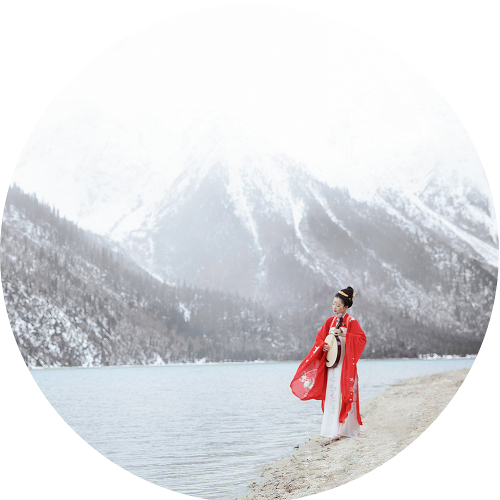 羊湖颂（图ZMTQzODM2MzA4） - 人像摄影 - 站酷设计师琥珀zxt原创素材 - 站酷ZCOOL