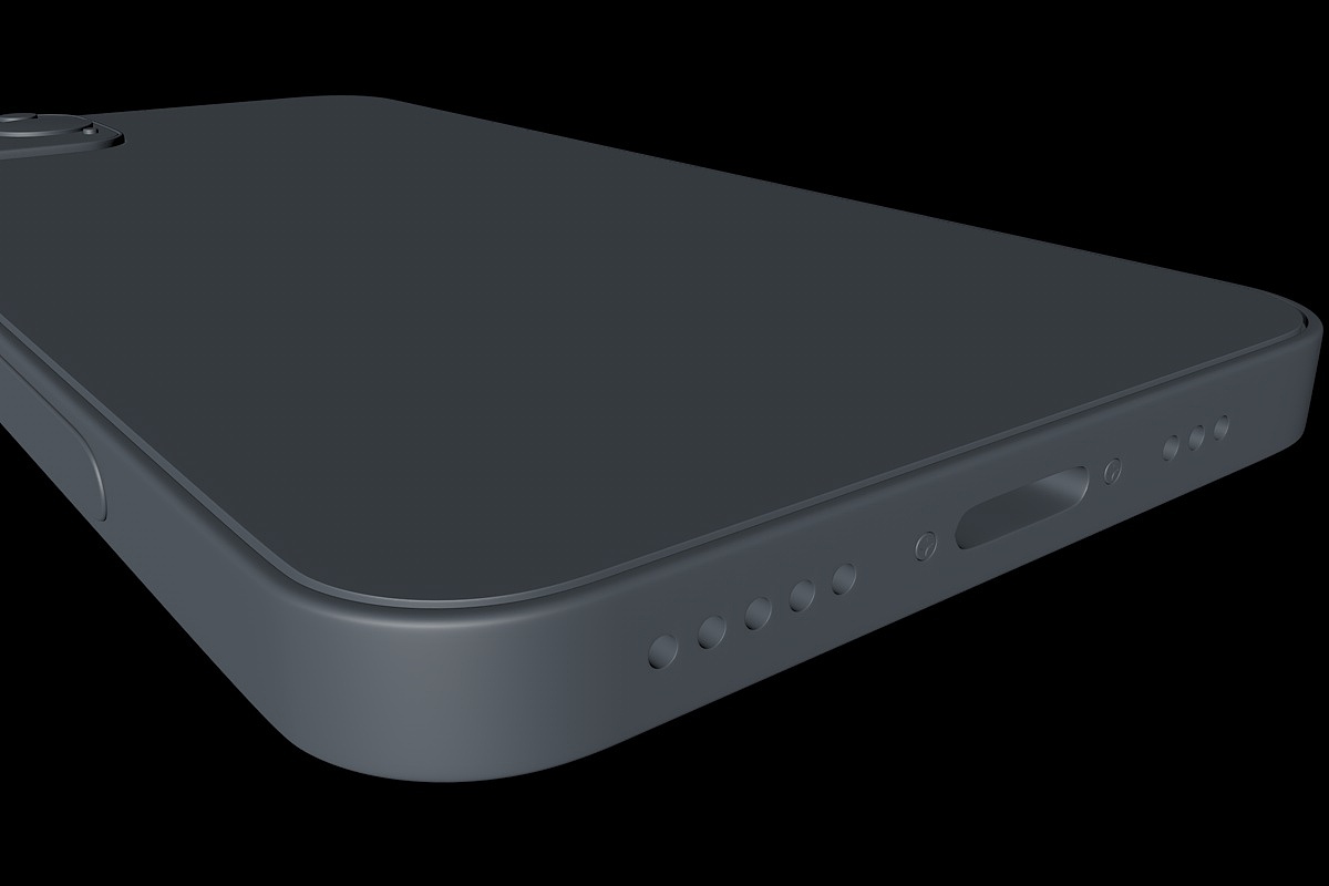 c4d模型—苹果12手机模型,iphone12手机模型