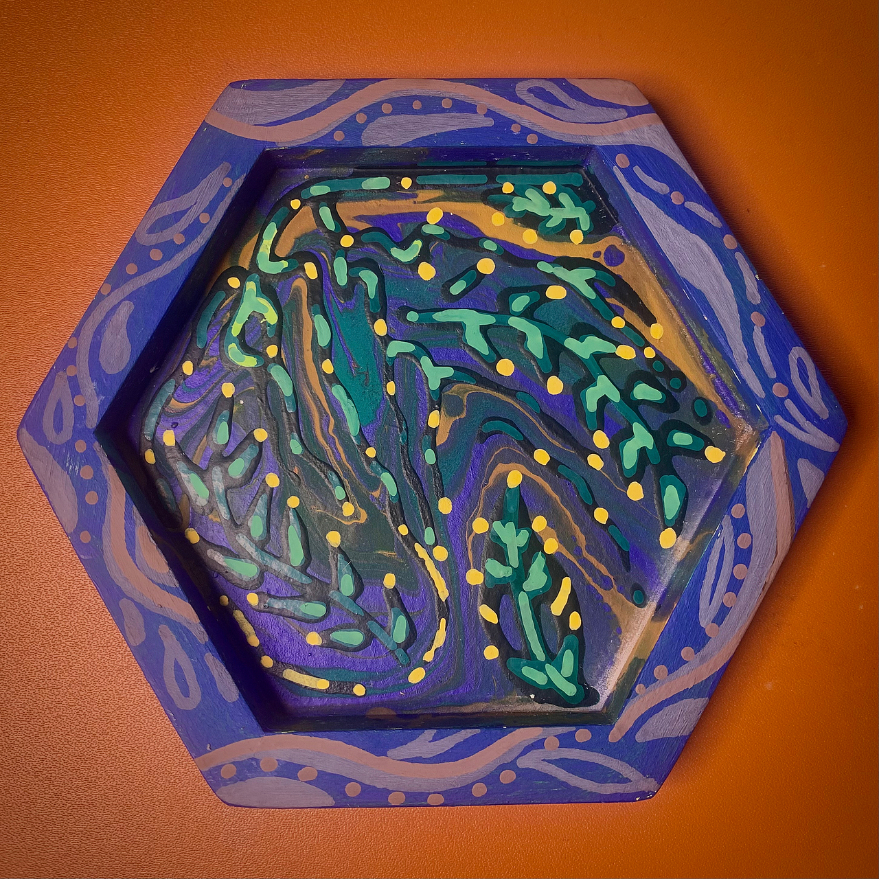 六边形组合冰箱贴