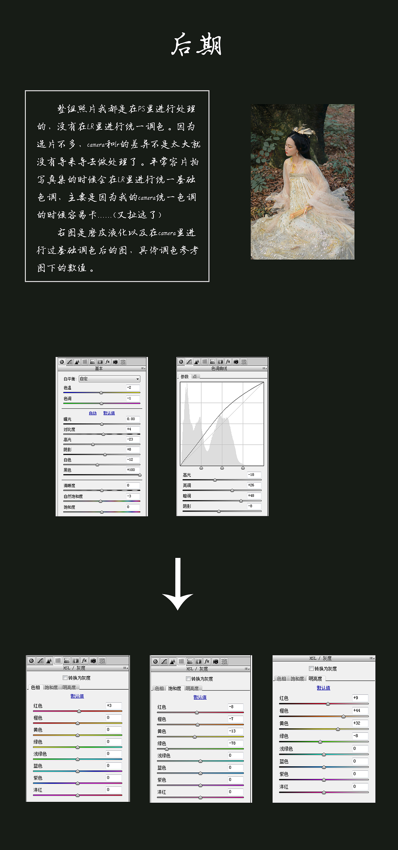 古风后期修图教程（图ZMTYyODIwMzgw） - 修图/后期 - 站酷设计师给给Eru原创素材 - 站酷ZCOOL