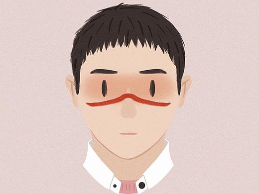 iPad Procreate头像插画练习