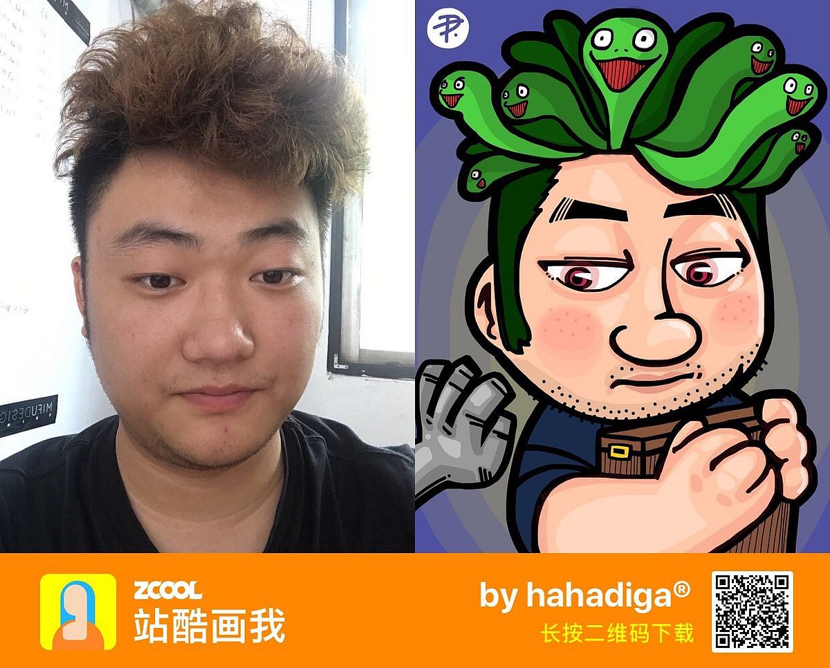 在《站酷画我》 的点点滴滴...(第五辑）（图ZODc2MDc1MDQ=） - 新锐潮流插画 - 站酷设计师hahadiga原创素材 - 站酷ZCOOL