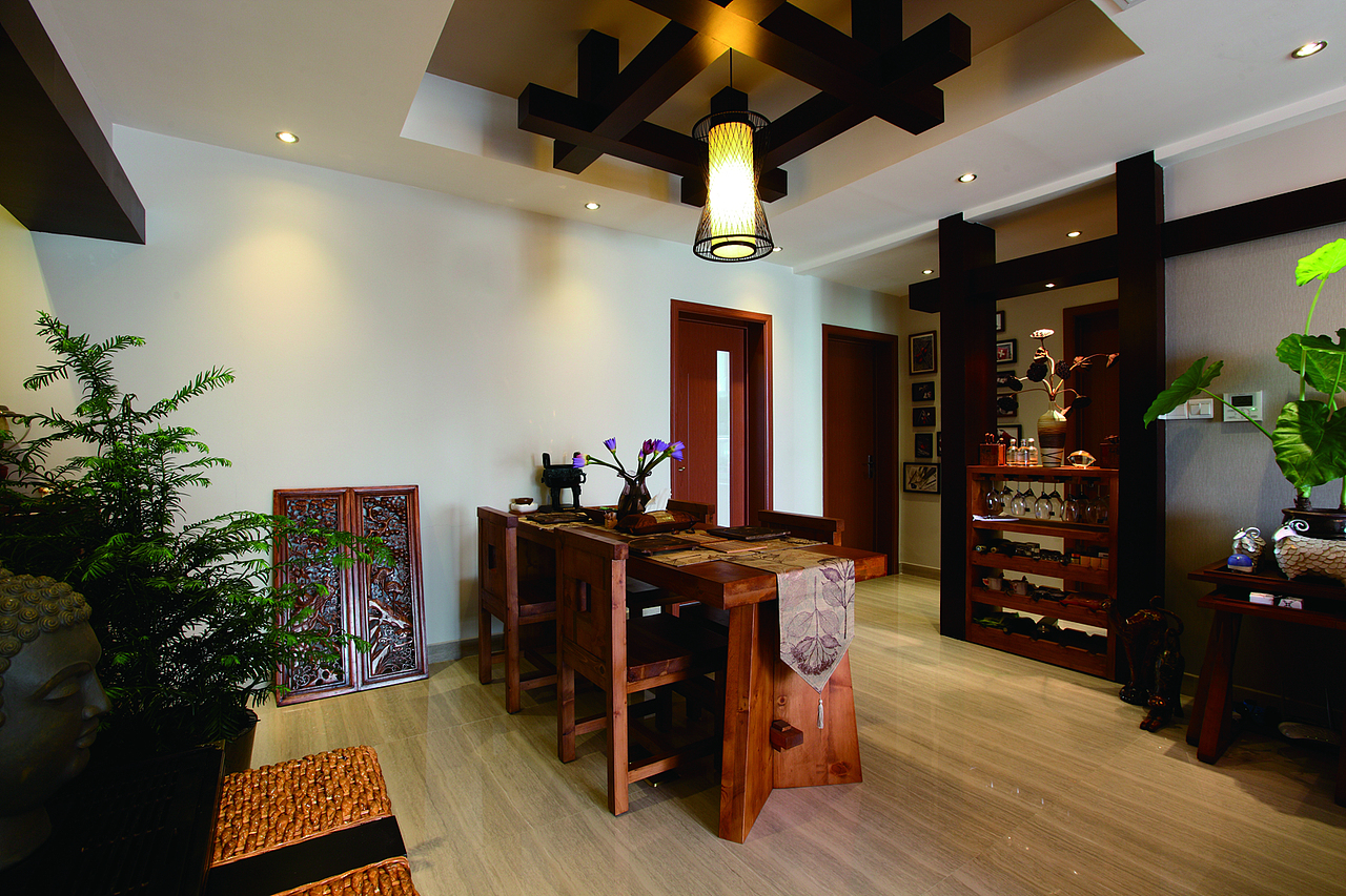 赤峰方林装饰玄关柜装修效果图