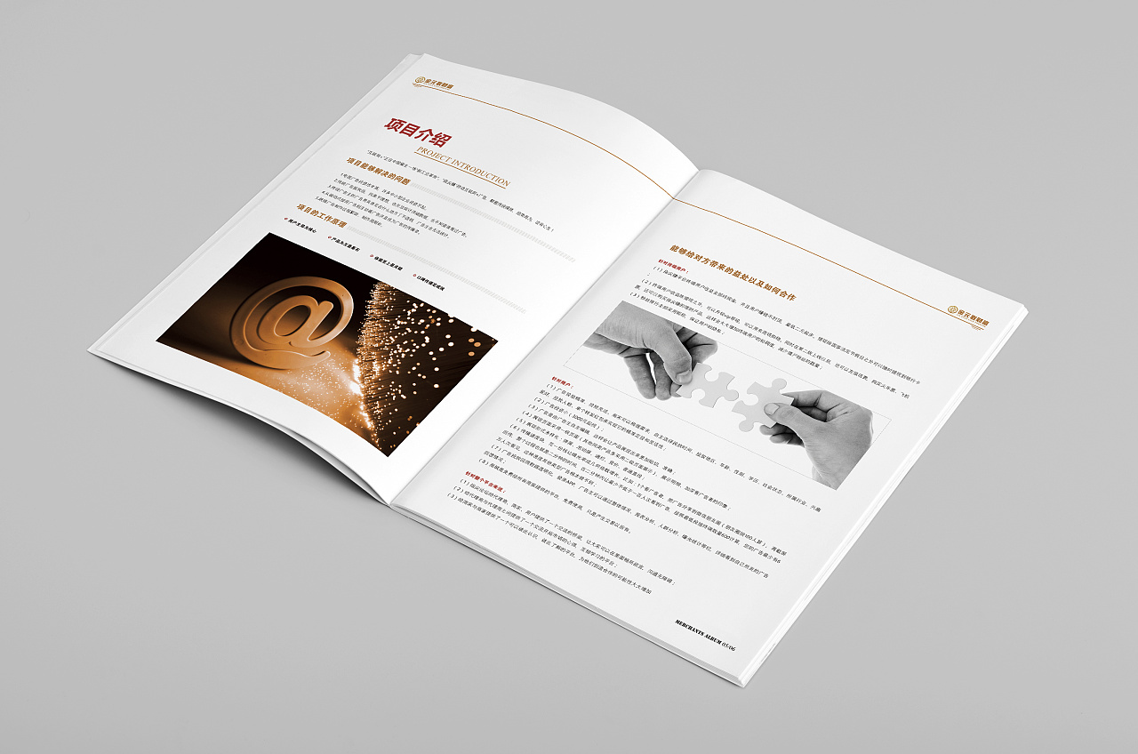 公司项目画册