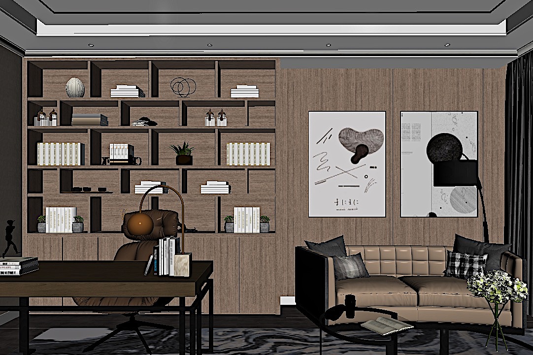 |书房空间|