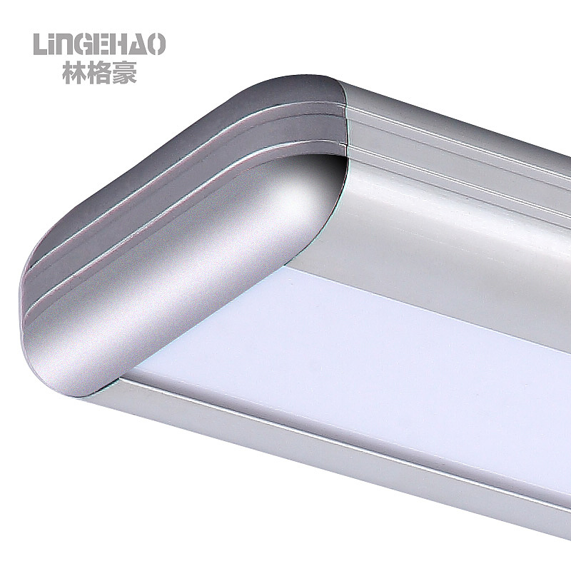 林格豪LED长条办公照明吊线灯铝材吊线灯具