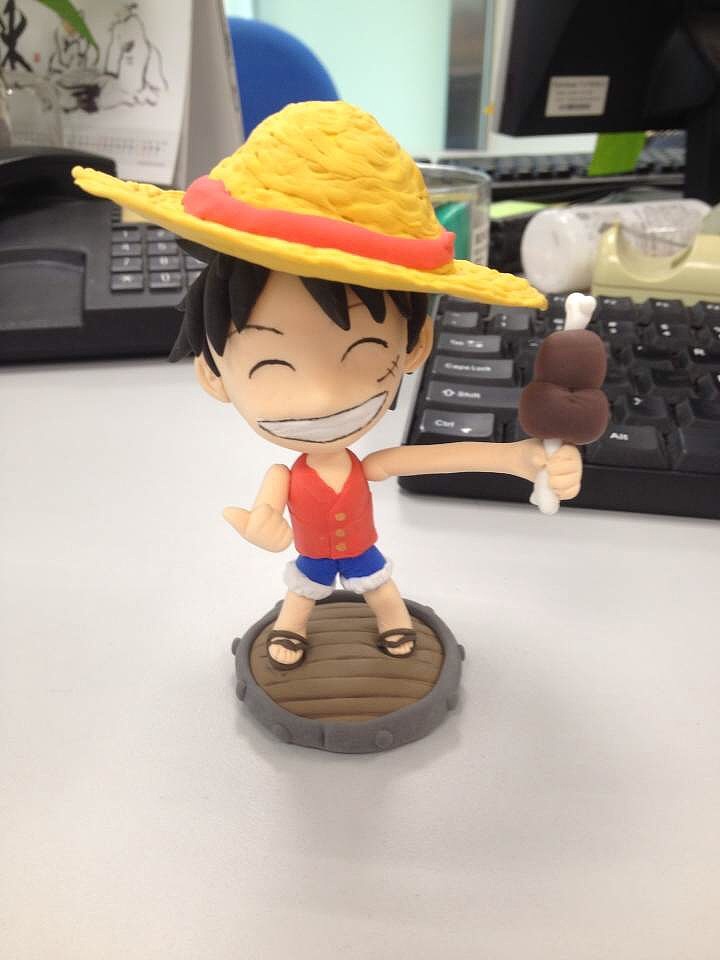 超轻粘土路飞海贼王