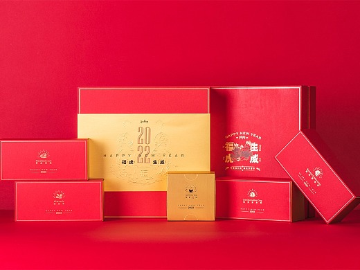 福虎生威 新年礼盒包装设计 朴类茶研所 x 洋墨设计