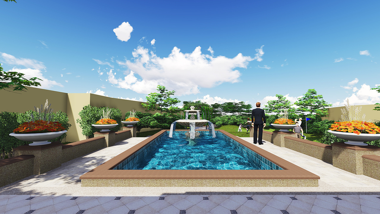 私人别墅景观设计