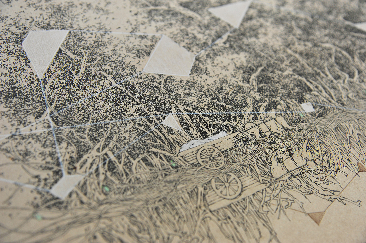 《夢》系列作品《別》（图ZMTE5NTMzMjA=） - 绘画 - 站酷设计师林熙Linki原创素材 - 站酷ZCOOL