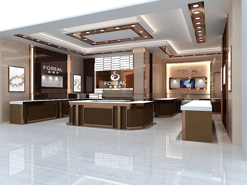 珠宝店设计（图ZMTQ2MTEzNTQ0） - 家装设计 - 站酷设计师大树和小草原创素材 - 站酷ZCOOL