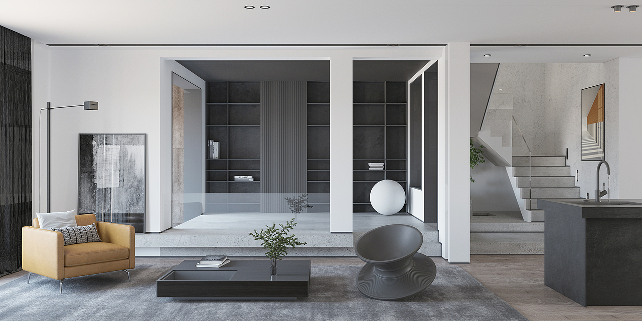 辰舍设计│A Free Home（图ZMjExMzI2NjA0） - 家装设计 - 站酷设计师辰舍设计原创素材 - 站酷ZCOOL