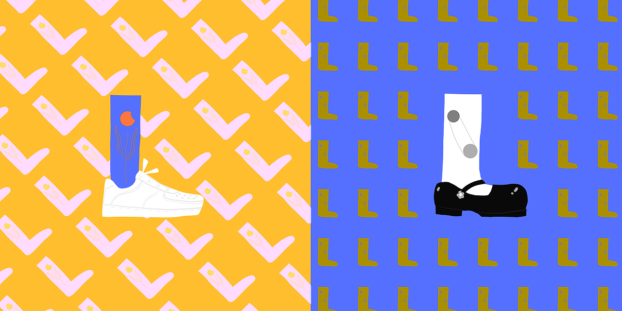 奇奇怪怪的袜子