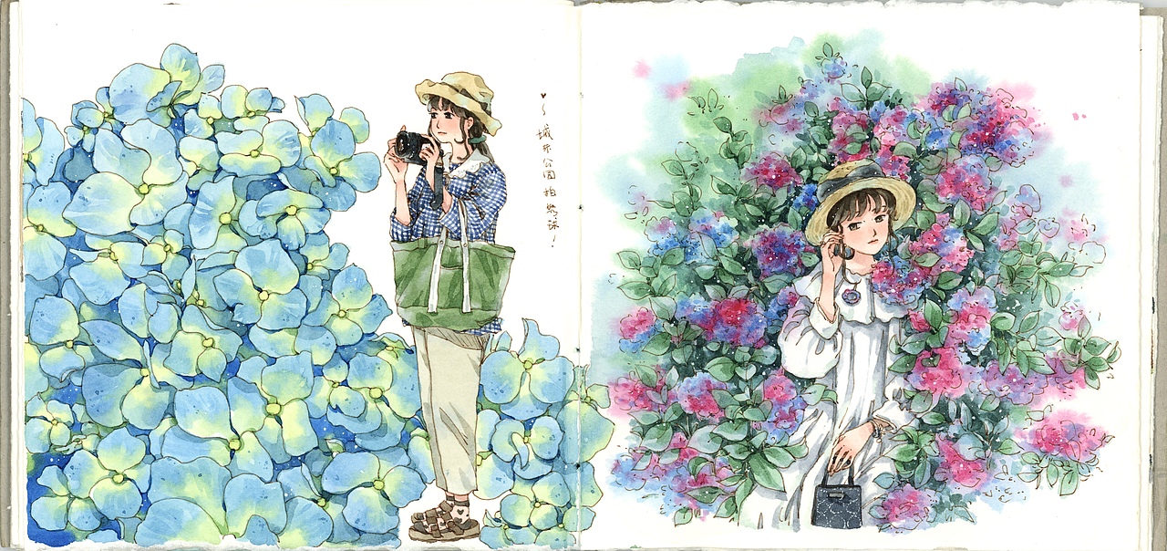 画手帐，记录生活小日子