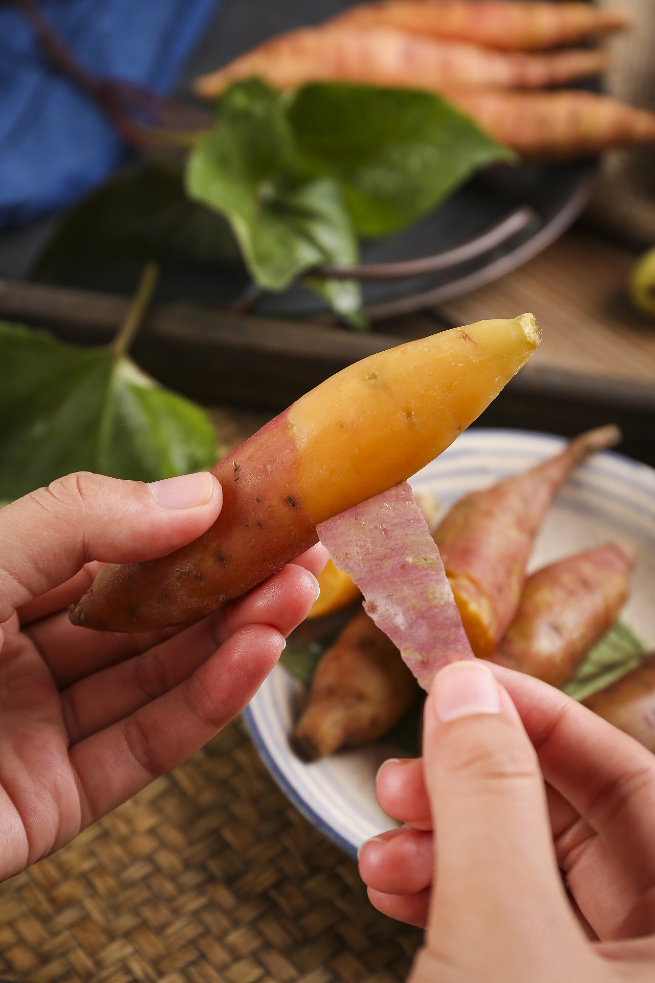 拇指薯#地瓜#甘薯#拍摄分享