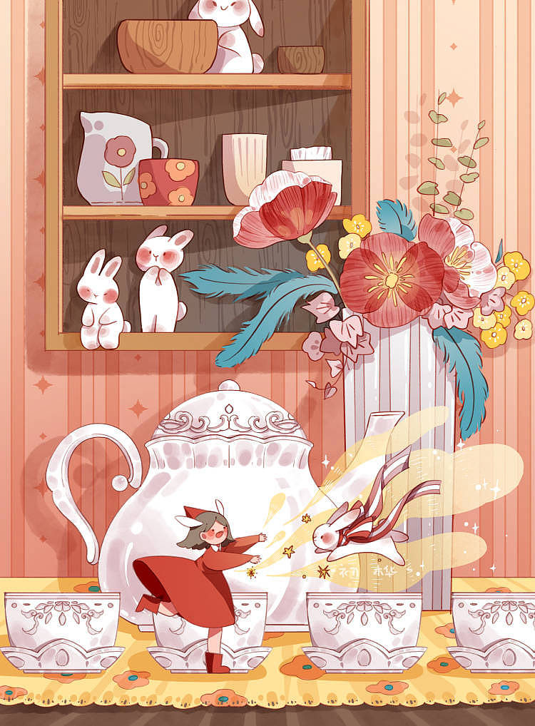 文创插画|寻梦奇遇