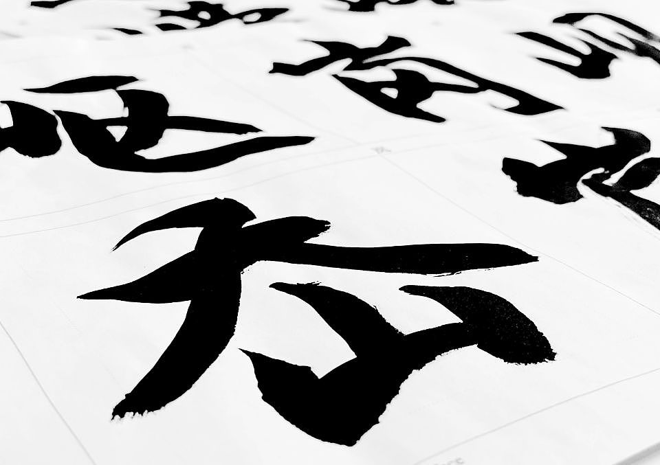 字迎新春●点字禄军行楷新字发布