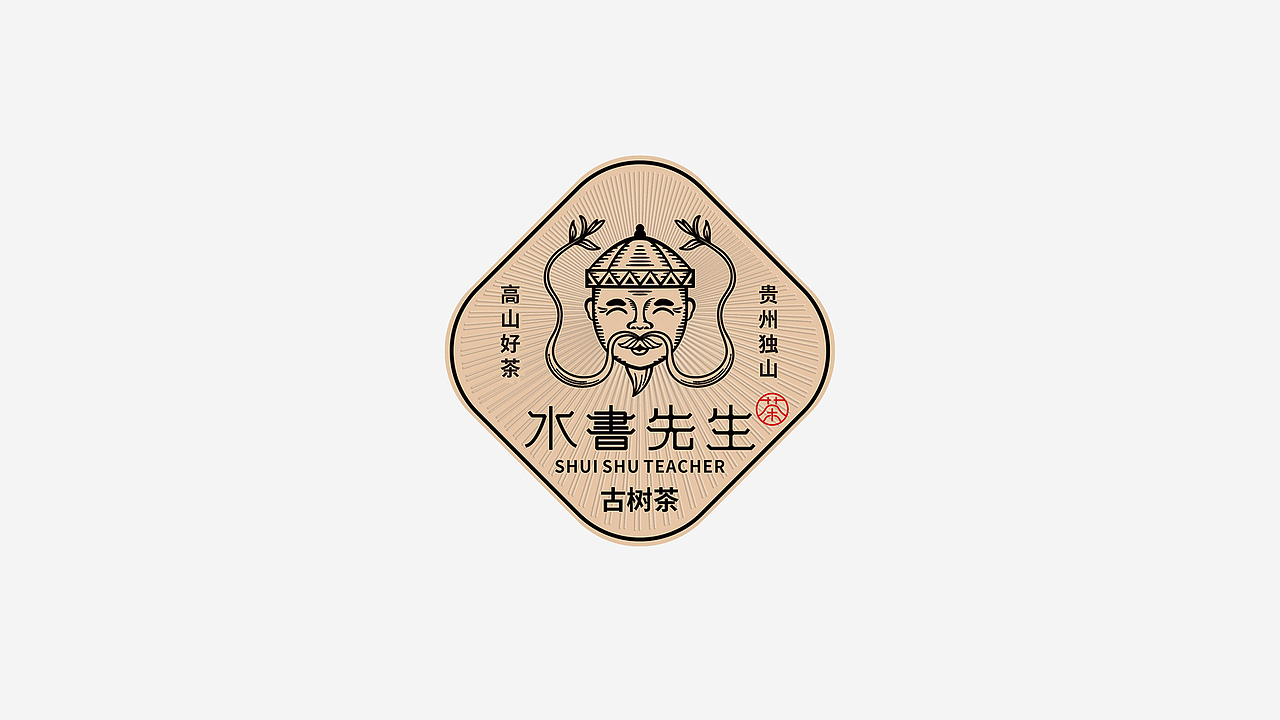 贵州《水书先生》品牌茶叶包装设计