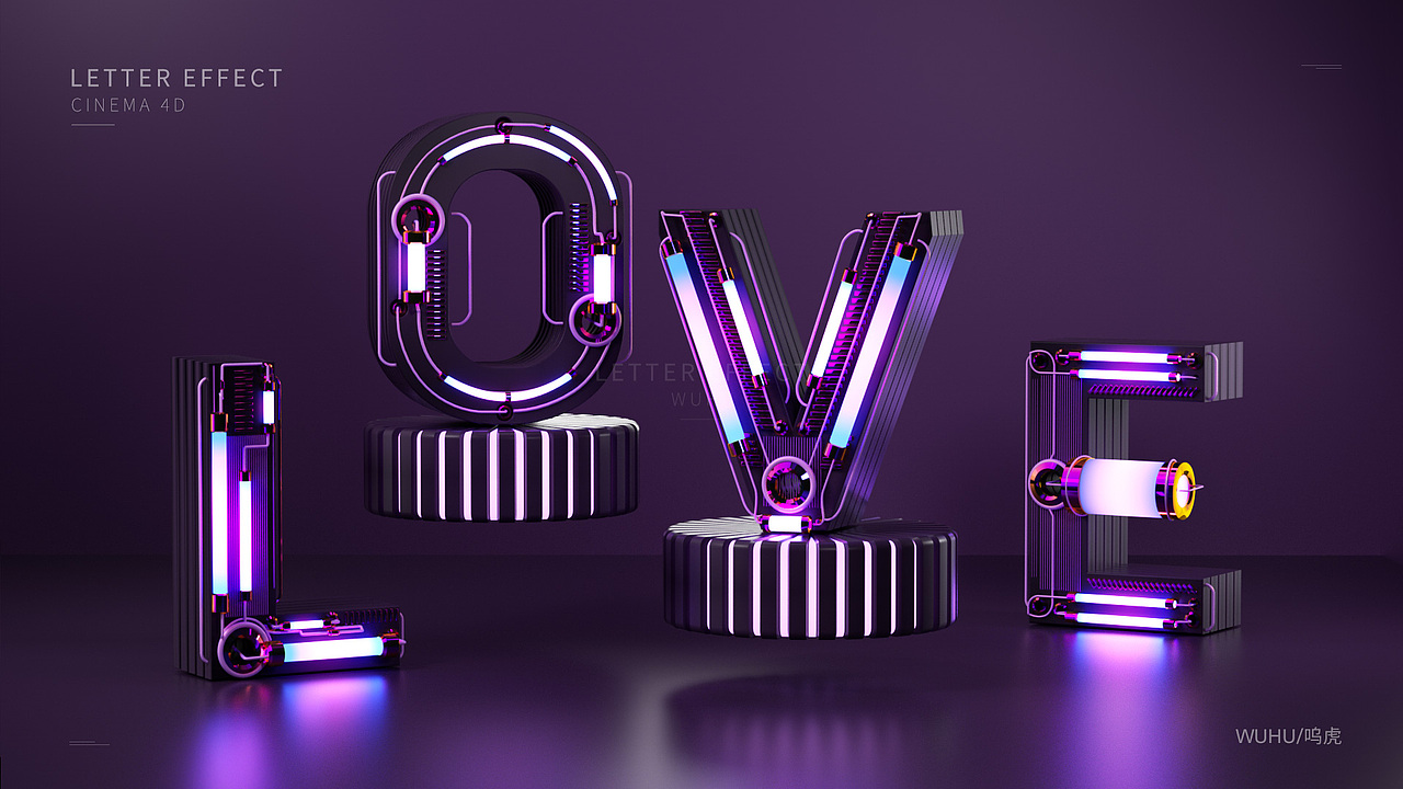 近期C4D建模渲染