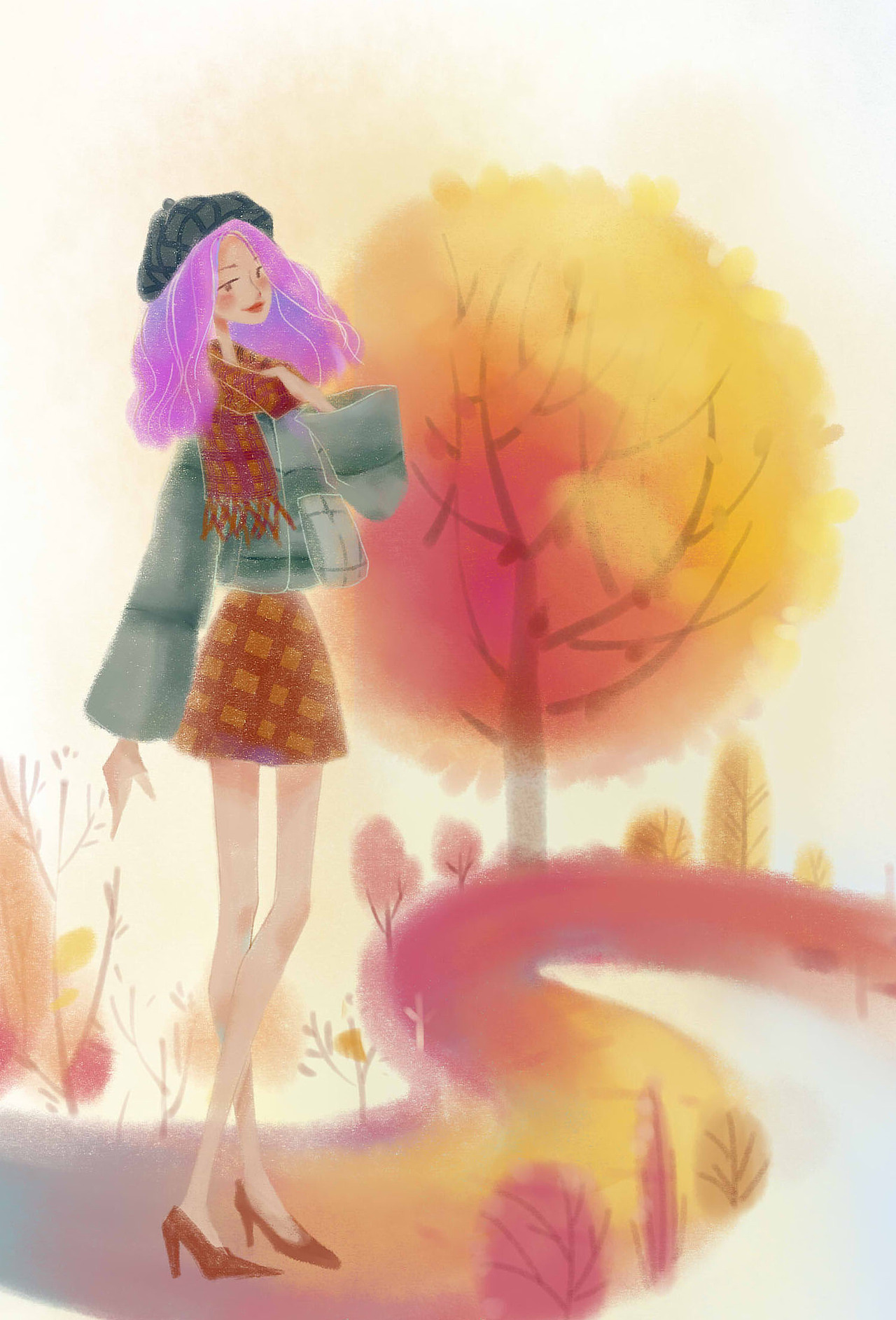 部分插画，随意整理了些~~希望你们喜欢