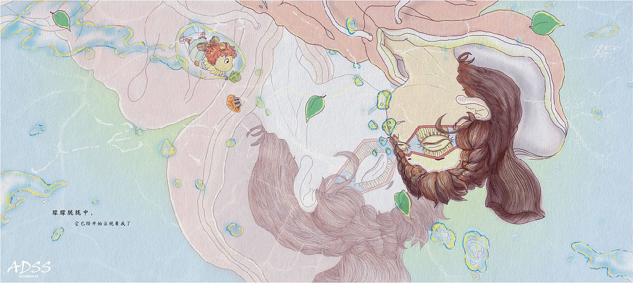 故事绘本《ONE DAY》(图ZNzU2NDM5ODQ=) - 创作习作 - 站酷设计师安豆莎莎原创素材 - 站酷ZCOOL