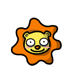 头发很多的葵子/微信表情包设计