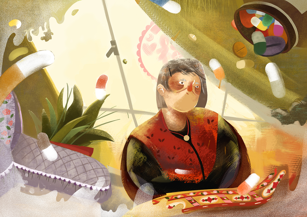 (AR互动插画)
渐渐的<br>她眼里的世界就是我们口中的世界