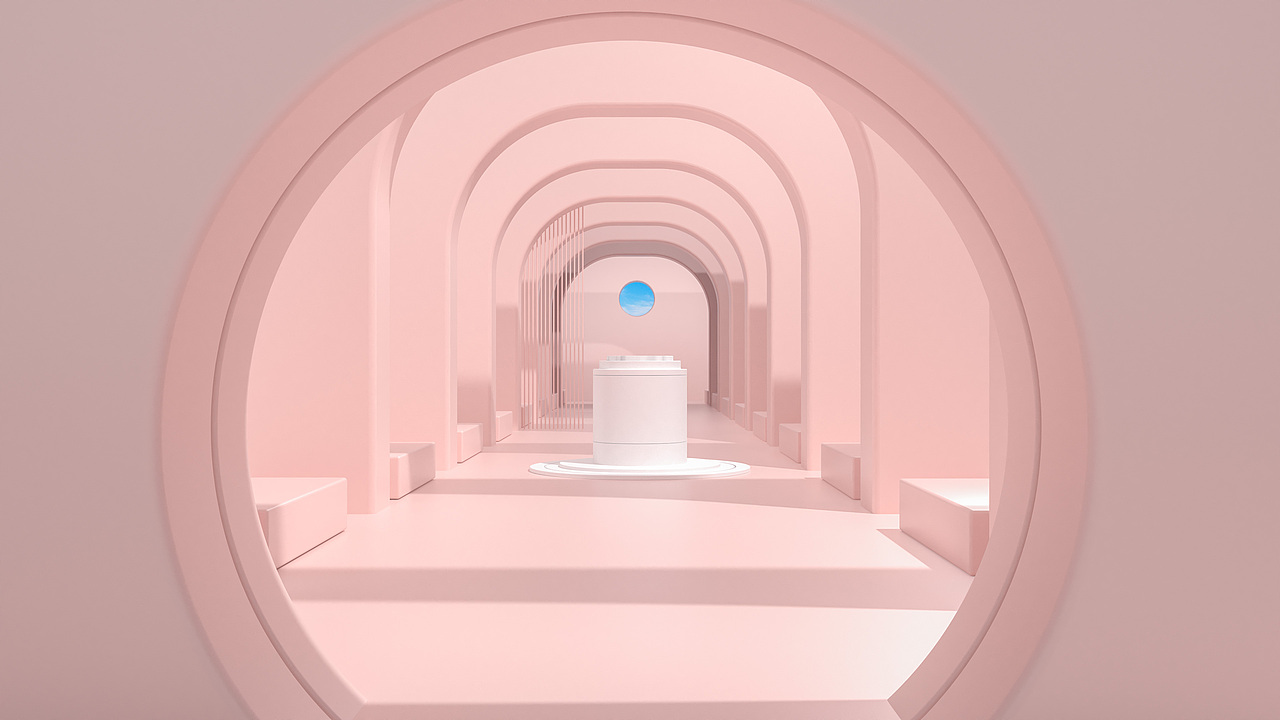 Dior粉底液渲染练习