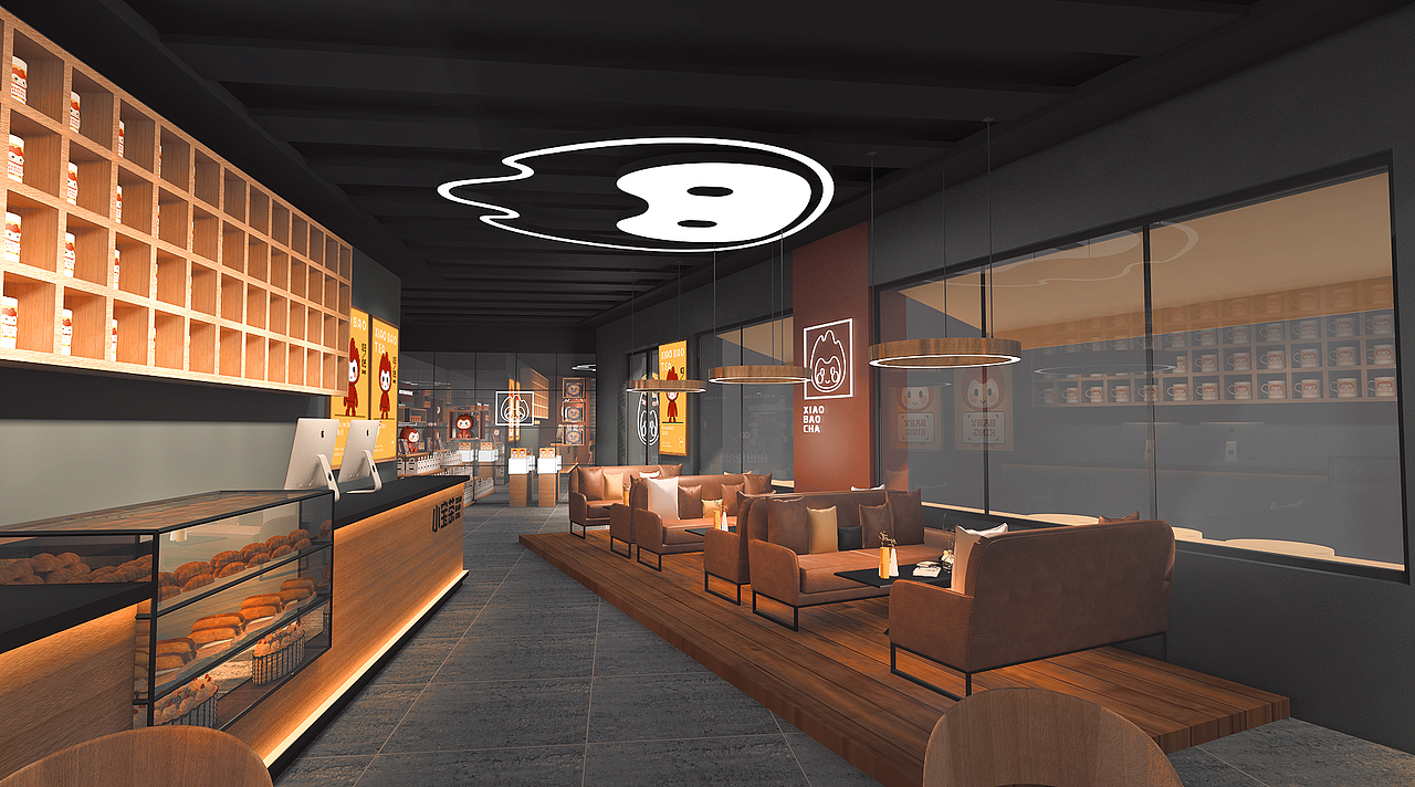 品牌IP展厅（图ZMjUyMTc3ODU2） - 场景 - 站酷设计师剩下光年原创素材 - 站酷ZCOOL