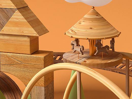 积木动画临摹（个人主页-ZNTI1MzAzMDA=） - 场景 - 站酷设计师Ice_Away原创素材 - 站酷ZCOOL