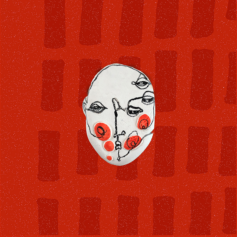 黏土手作胸针/吊坠/冰箱贴