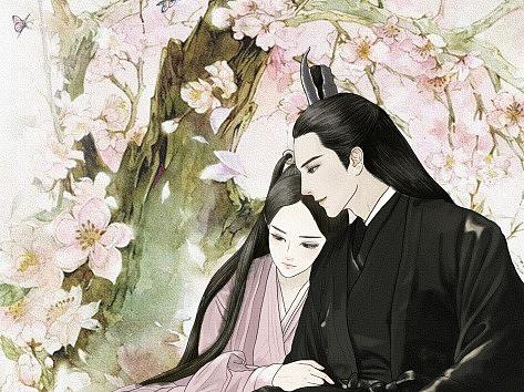 三生三世十里桃花（个人主页-ZMzY3ODY3NDA=） - 商业插画 - 站酷设计师UrShInIngG原创素材 - 站酷ZCOOL