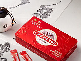 蝉花虫草粉包装/创意