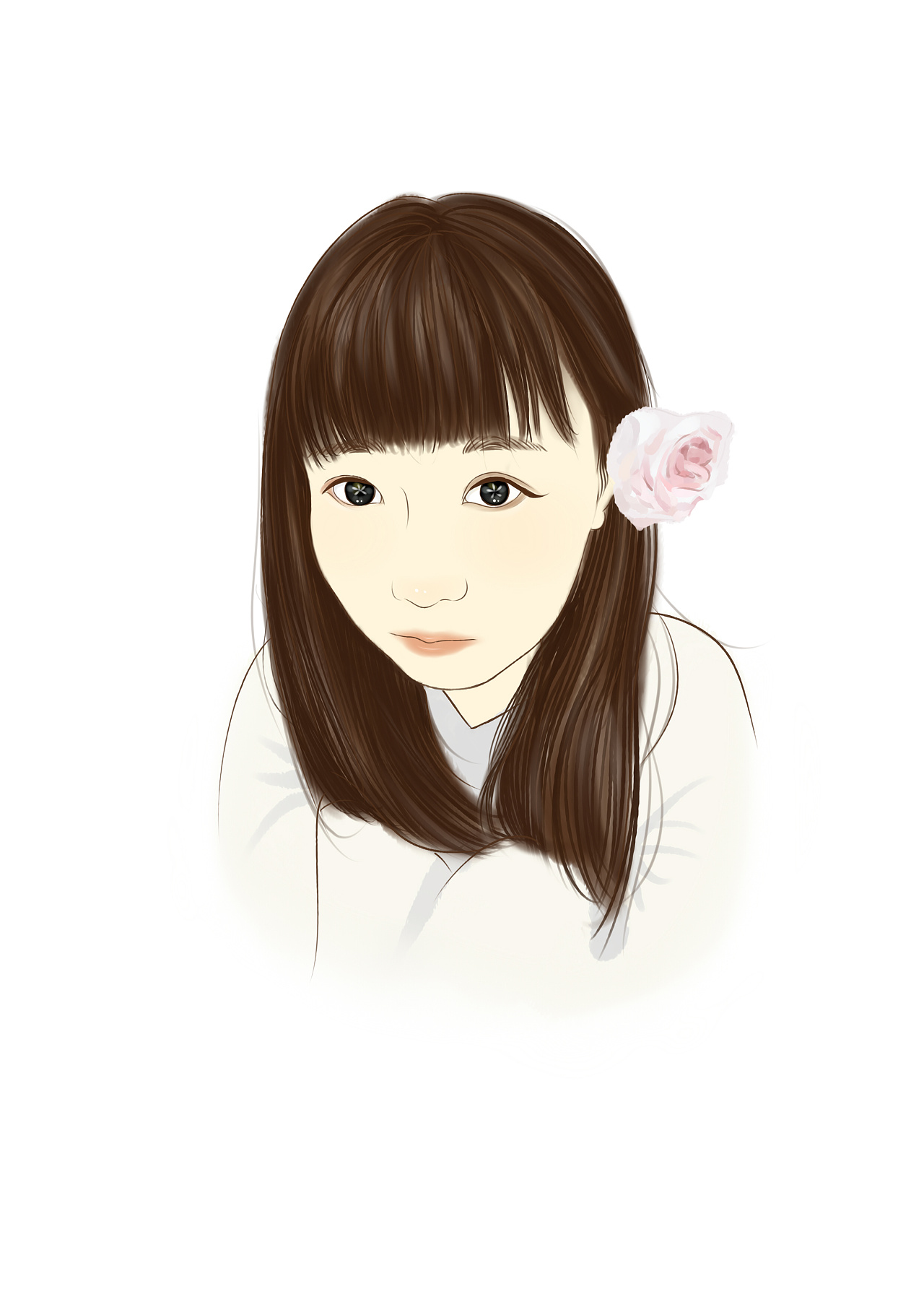 手绘头像/手绘肖像/手绘教程