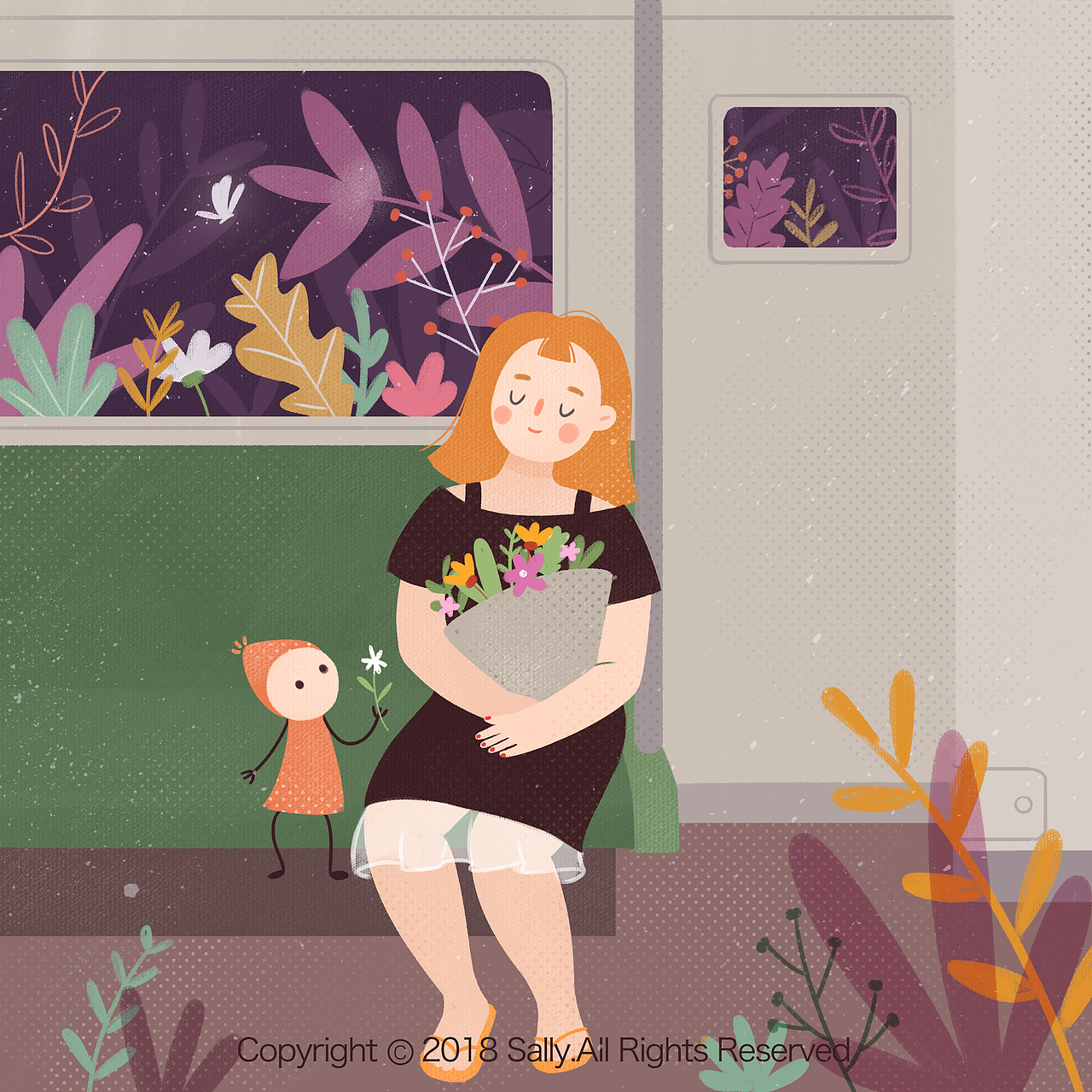 生活日记本（图ZMTE5MzA4NDQ4） - 商业插画 - 站酷设计师Sally关原创素材 - 站酷ZCOOL