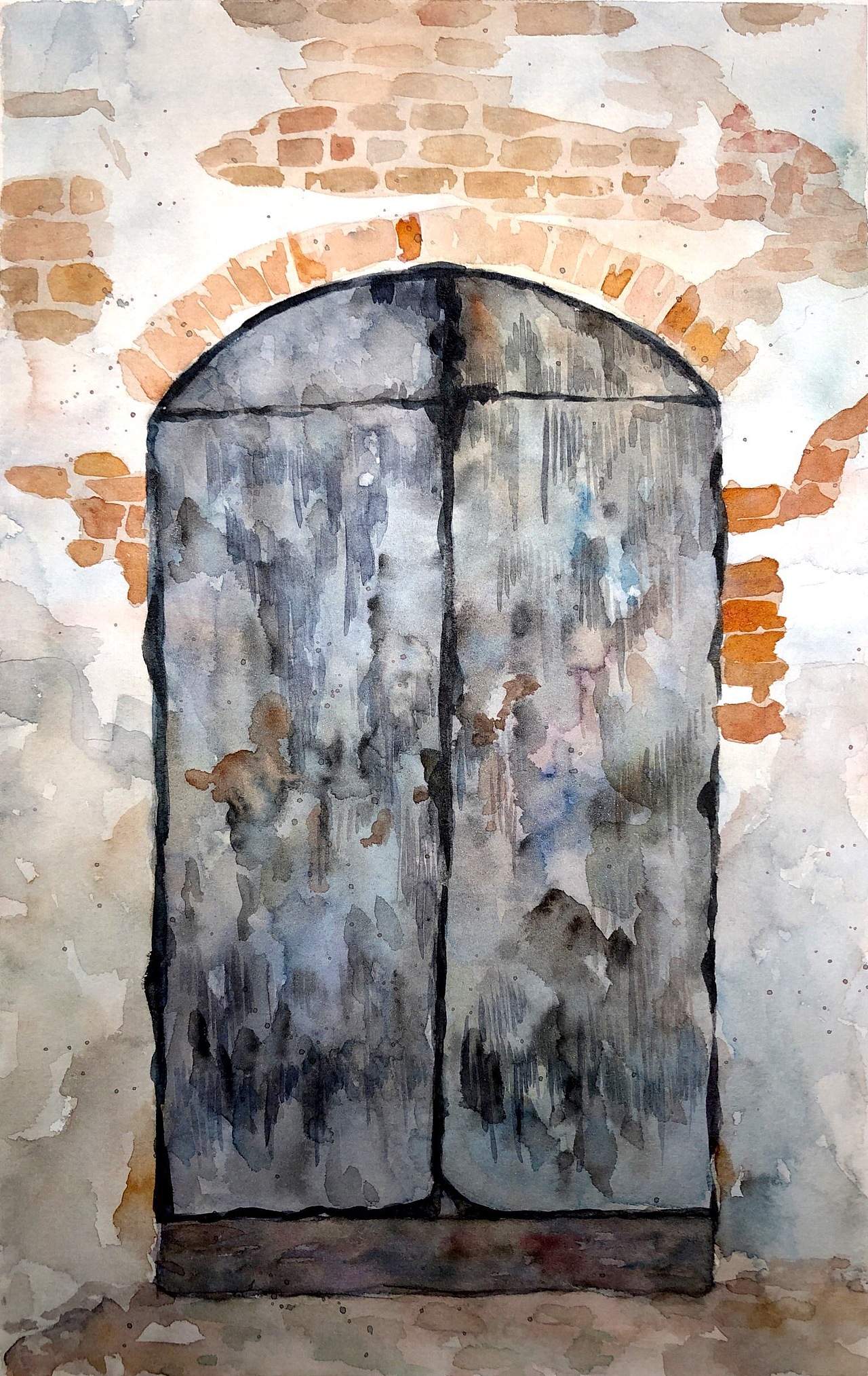 门系列（图ZMjM1NDc3OTk2） - 艺术插画 - 站酷设计师沐目咩原创素材 - 站酷ZCOOL