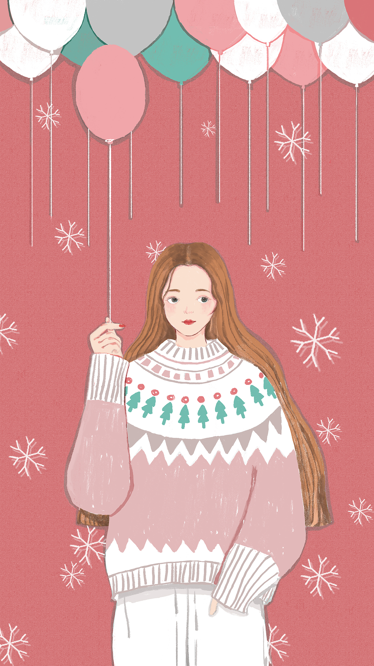 画的手机主题图二