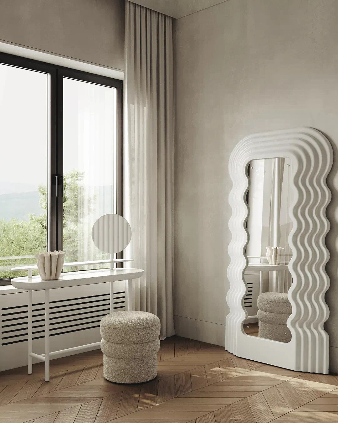 Belousova | 莫斯科的圆墙公寓