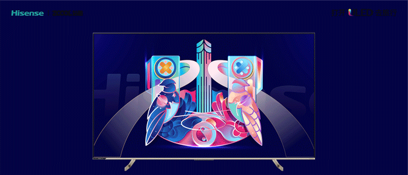 海信电视ULED壁纸&由心而做（图ZMjg1NTY0MDQ0） - 海报 - 站酷设计师鱼门镇1900原创素材 - 站酷ZCOOL