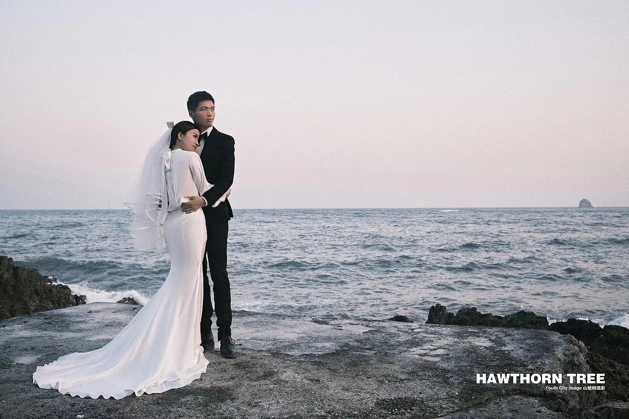 大连婚纱照|大连婚纱摄影|海边婚纱照
