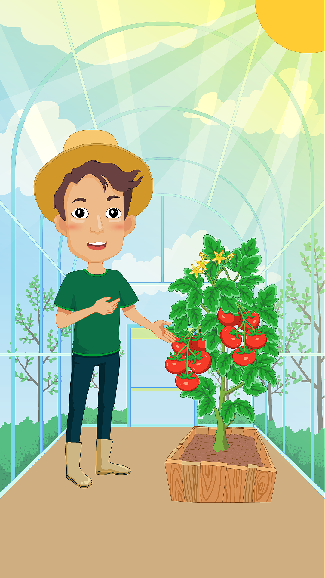 H5原画（科学种植）（图ZOTE5MjY5OTI=） - 游戏原画 - 站酷设计师曹玉平插画原创素材 - 站酷ZCOOL