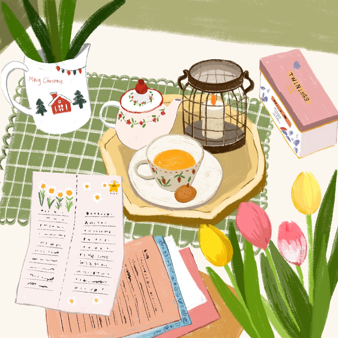 【插画】森系插画系列