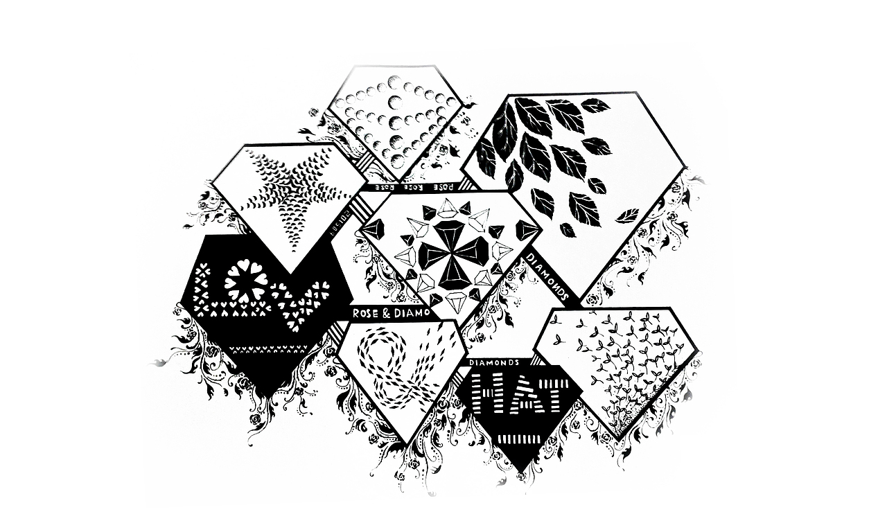 平面构成 · 群化构成