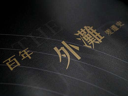 数据艺术作品《百年外滩变迁史》