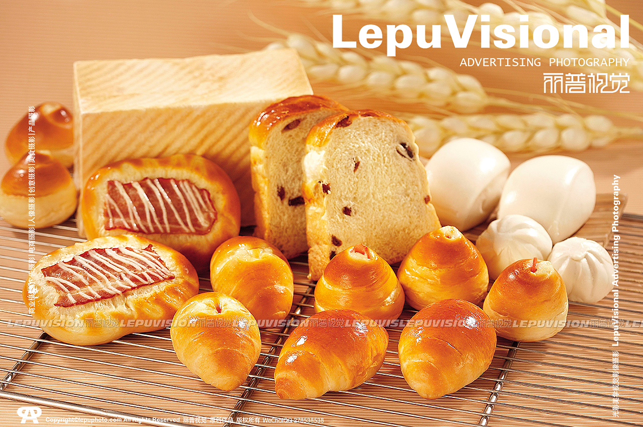西式面包蛋糕摄影|美食摄影|烘培食品摄影|糕饼点心图
