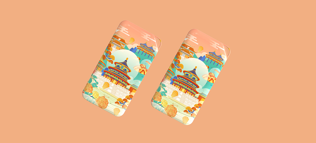 天坛系列文创产品/插画设计（图ZMjg3ODcxMDEy） - 包装 - 站酷设计师贝格文创原创素材 - 站酷ZCOOL