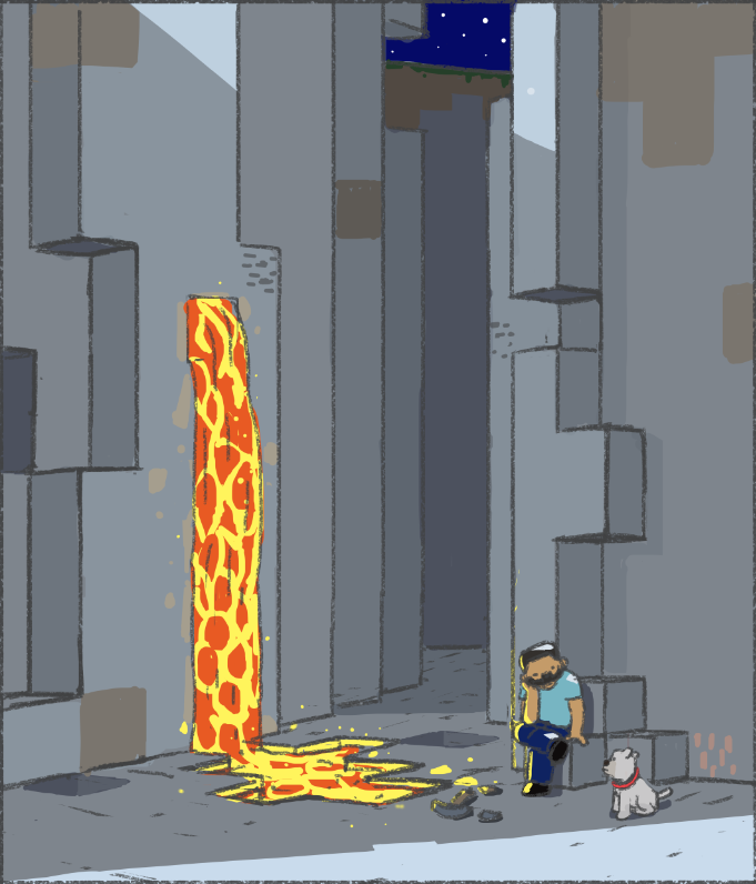 我的世界|插画|创作习作|番茄不让炒蛋1 - 原创作品 - 站酷 (zcool)